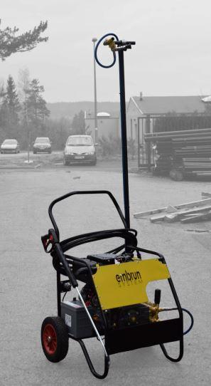 Brumisateur de chantier et nettoyeur haute pression - Lautus - moteur essence HONDA ou diesel YANMAR - mat pliable et buses 3.5 à 6.5 lpm_0