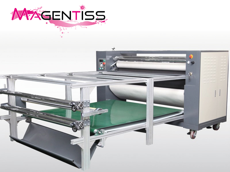 Calandreuse polyvalente pour sublimation en continu et par pièce - Largeur de travail 1700 mm - Chauffe à bain d'huile - 1700 Air_0