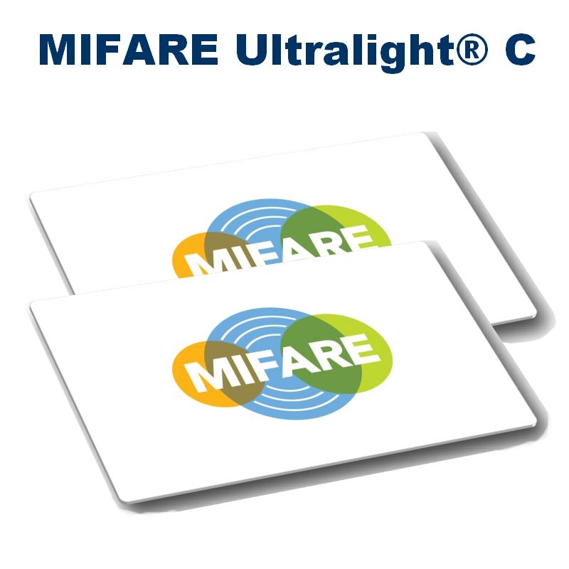 Carte RFID MIFARE Ultralight® C - NXP Philips - 512 Ko - 13.56 MHz - PVC laminé_0