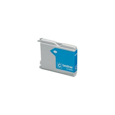 CARTOUCHE JET D'ENCRE BROTHER LC1000C - CYAN - 400 PAGES