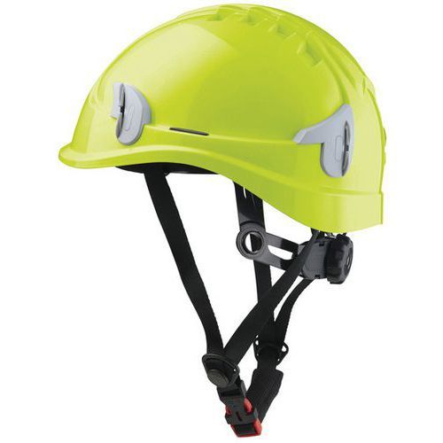 CASQUE MONTEUR VENTILÉ AVEC ATTACHES POUR LAMPE FRONTALE - SINGER SAFETY