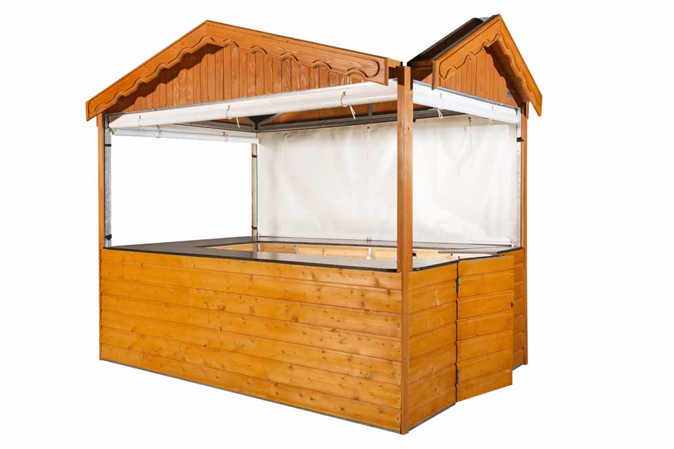 Chalet en bois pliable d'intérieur - modulable et personnalisable pour collectivités et professionnels_0