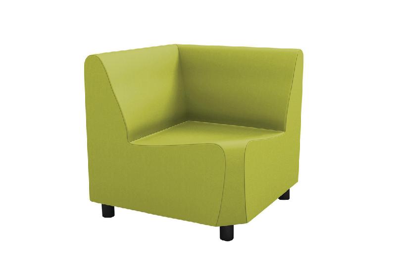 CHAUFFEUSE D\'ANGLE 90° IZARI ENDUIT PVC M1 ANIS - MANUTAN COLLECTIVITÉS