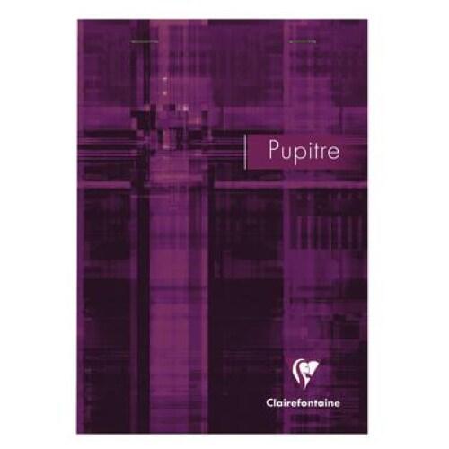 Clairefontaine Lot de 5 Bloc Metric Pupitre format 148x210, 80 feuilles 90 g/m² agrafées, quadrillé 5x5 - 3329680666205_0