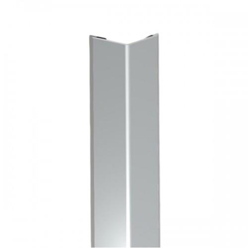 CORNIÈRE MURALE ADHÉSIVE - ALUMINIUM ANODISÉ - 3 M - 27X27 MM DINAC