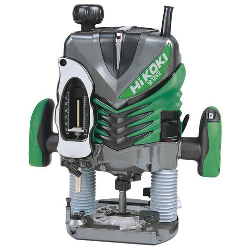DÉFONCEUSE 2000W MANDRIN 12MM RÉGLAGE MICROMÉTRIQUE PROF. - HIKOKI