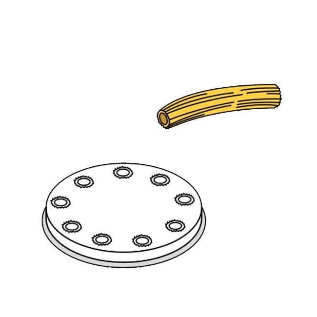 DISQUE DE FORME POUR PÂTES BUCATINI 50