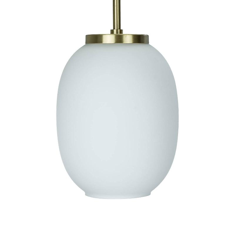 DYBERG LARSEN DL39 SUSPENSION Ø14,5CM OPALE/LAITON