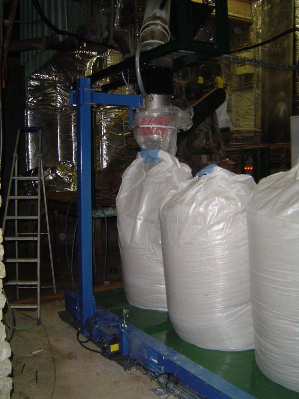 Eribag R BG 1000 - Station de remplissage pour big bags - Erimac - Vanne guillotine 1 ou 2 débits_0