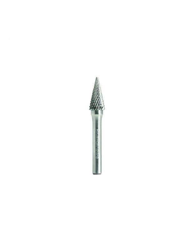 FRAISE CARBURE CONIQUE POINTUE 12 X 25MM LONGUEUR 65MM - HANGER - 151612