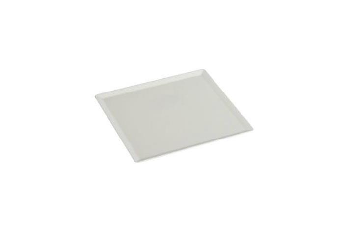 ITALCONCEPT L2G Plat De Presentation Patisserie Blanc Smoke Plexi, 5  x 200  x 200 mm - blanc plastique 3616350213716_0