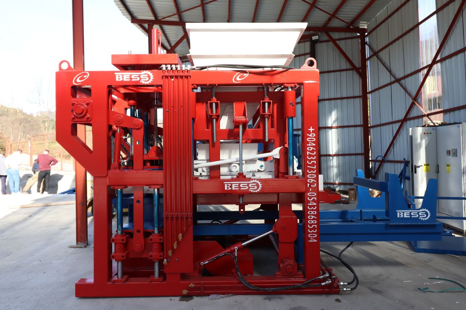 Machine à briquettes semi-automatique PRS-400 - Haute qualité Beyazlı - Production de 4 000 briquettes en 8 heures_0