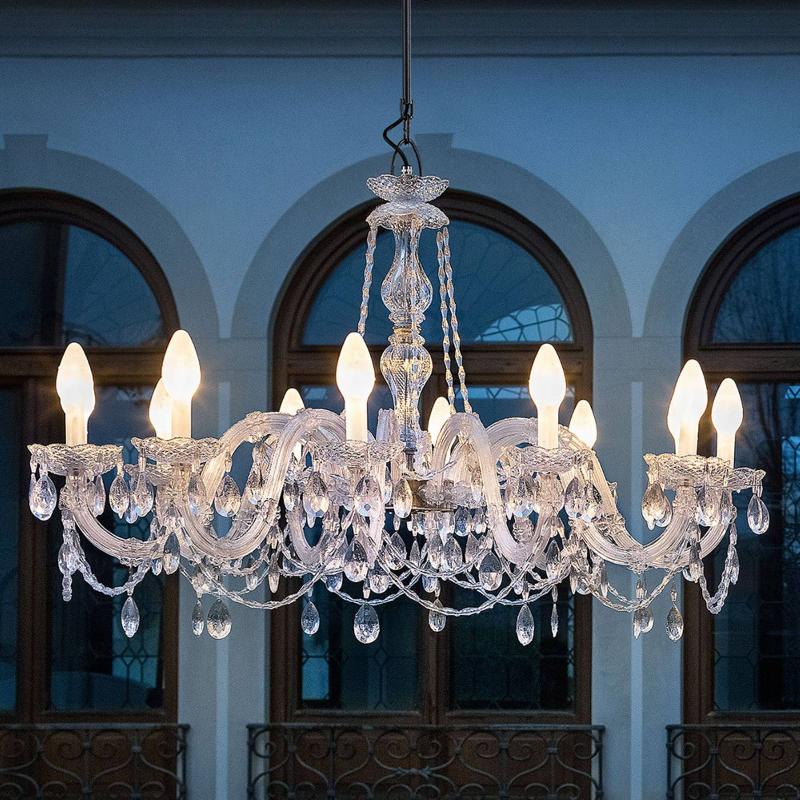 MASIERO LUSTRE D’EXTÉRIEUR LED À 12 LAMPES DRYLIGHT S12
