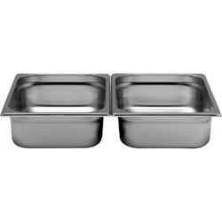MATERIEL CHR PRO Bac Gastro Inox GN1/2 P 55 Inox325 265x55mm - 685071570029_0