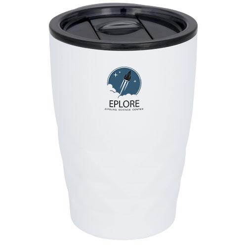 Mug Geo 350ml - Double paroi cuivre - Conservation chaud 8h / froid 24h - Acier_0