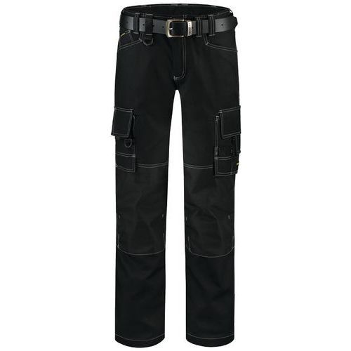 PANTALON DE TRAVAIL DE TRAVAIL CORDURA TOILE 502009 BLACK 56 - TRICORP WORKWEAR