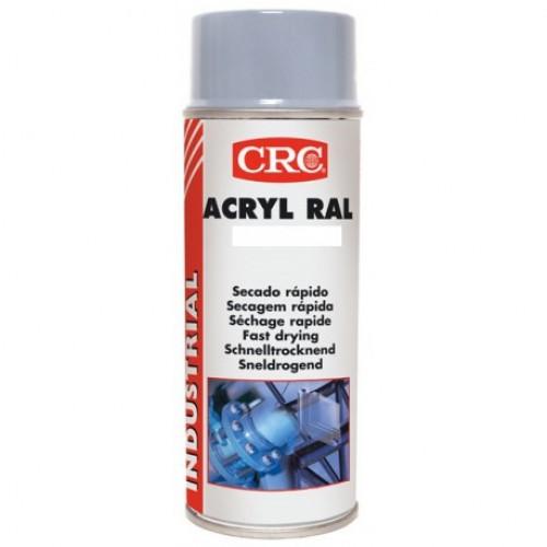 PEINTURE ACRYLIQUE ARGENT - APPLICATION HAUTE TEMPÉRATURE - AÉROSOL 520 ML CRC