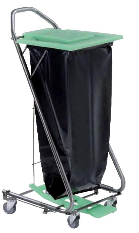 Porte sacs poubelles accrochable 110 litres avec couvercle - PTSACCVFB-QT01_0
