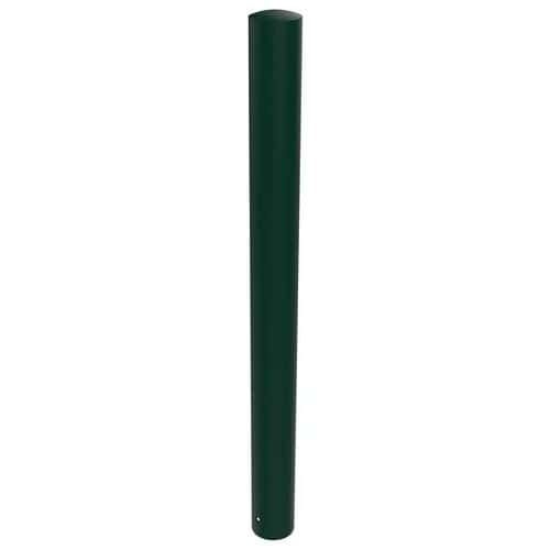 POTELET URBIN TÊTE BOMBÉE MÉTAL HTR 1 M Ø 102 MM MOUSSE 6005 - BUTON DESIGN