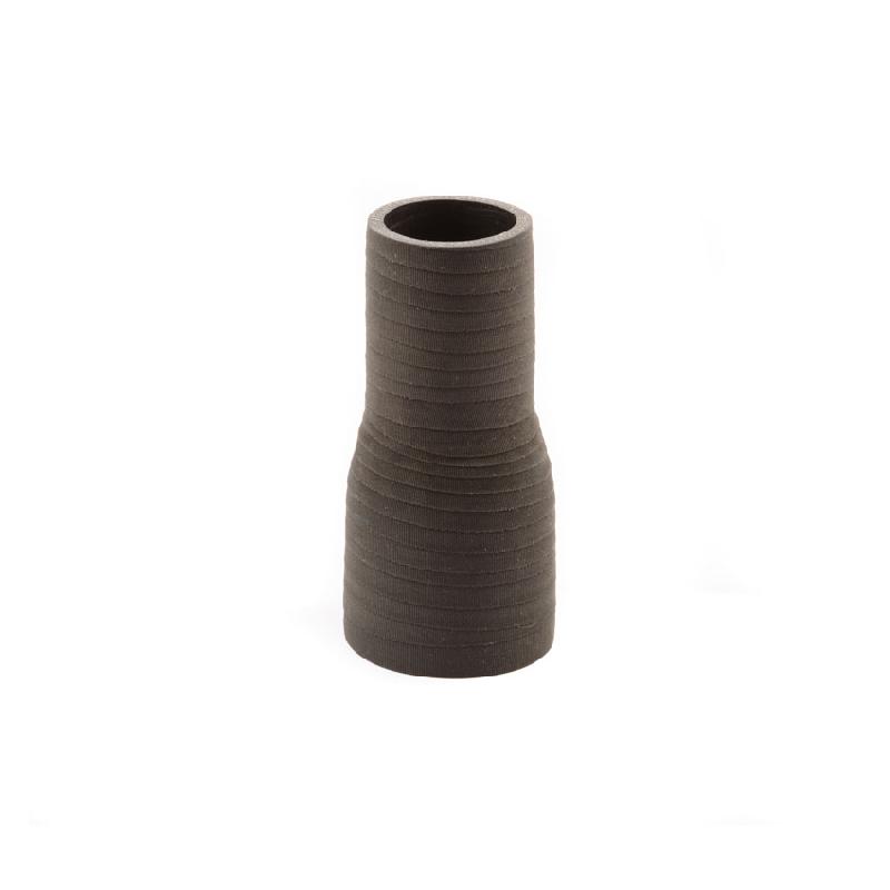 RÉDUCTEUR DROITE Ø63-51MM NOIR MAT