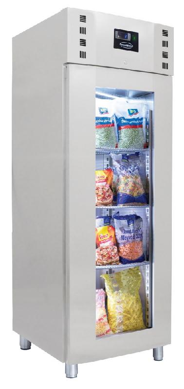 Réfrigérateur professionnel pro line en inox 1 porte en verre mono block 700 litres - 7489.5020_0