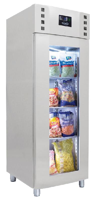 Réfrigérateur professionnel Pro Line en inox - 1 porte vitrée - Mono Block 700 litres - Référence 7489.5020_0