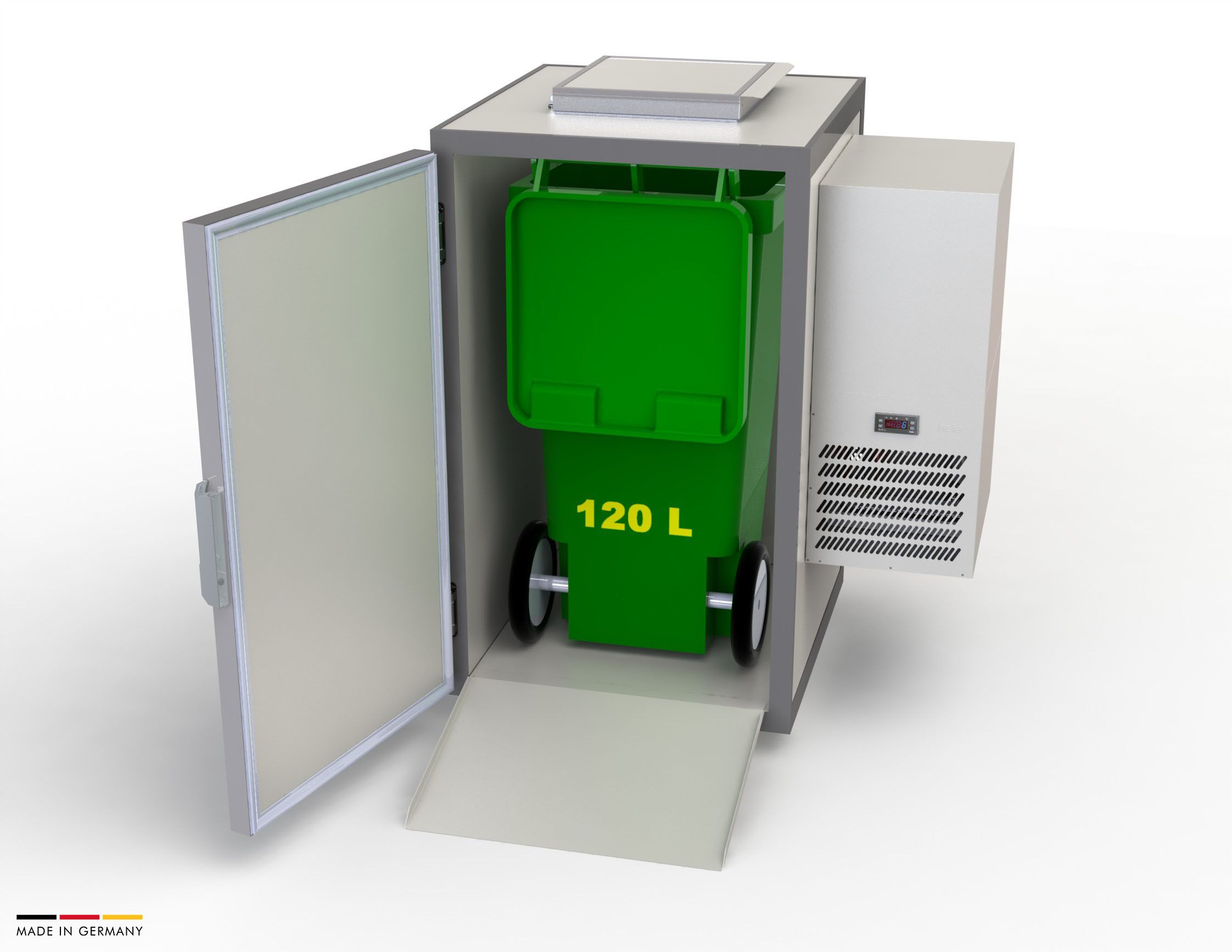 REFROIDISSEUR DE DÉCHETS HEFA 1 X 120L