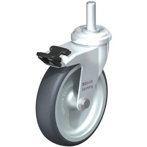 ROUE CAOUTCHOUC THERMOPLASTIQUE LRA-TPA 100G-FI-GS10 - BLICKLE