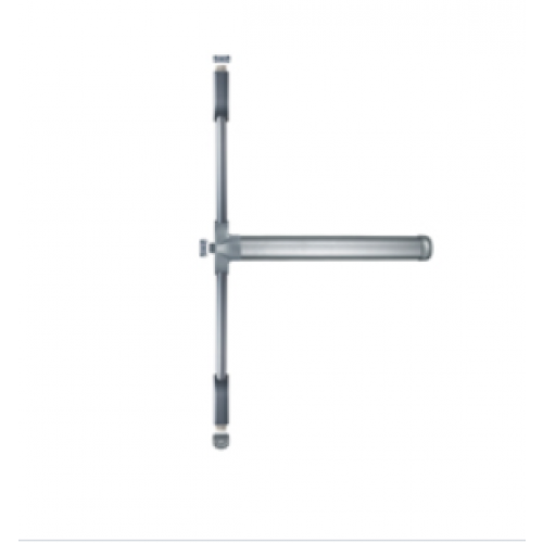 SERRURE ANTIPANIQUE PUSH BAR - 3 POINTS - RÉVERSIBLE - BLANC FAPIM