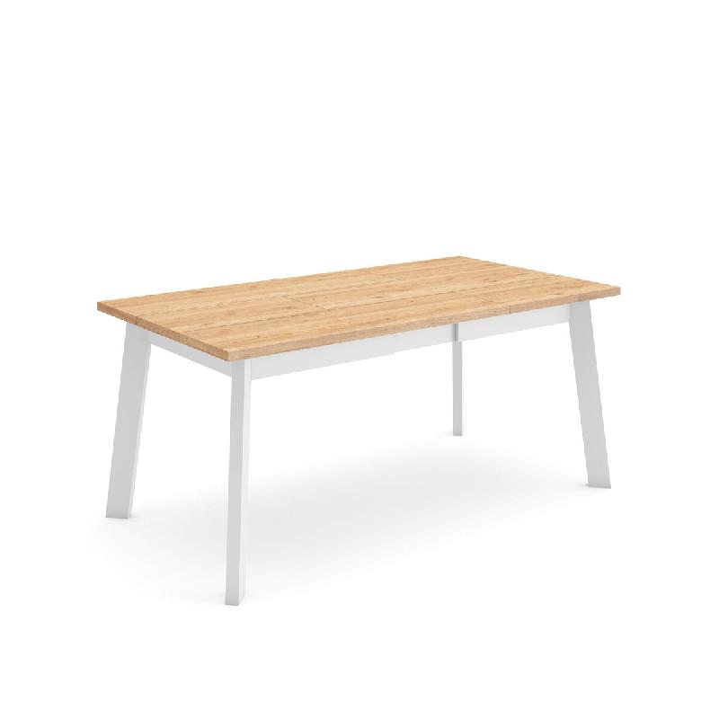 SKRAUT HOME Table à manger, 170, Pour 8 personnes, Pieds en bois, Chêne - beige Bois manufacturé 394_37_0