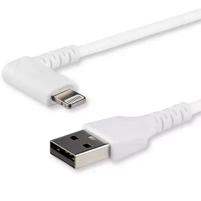 StarTech Cble USB-A vers Lightning Blanc Robuste 1m_0