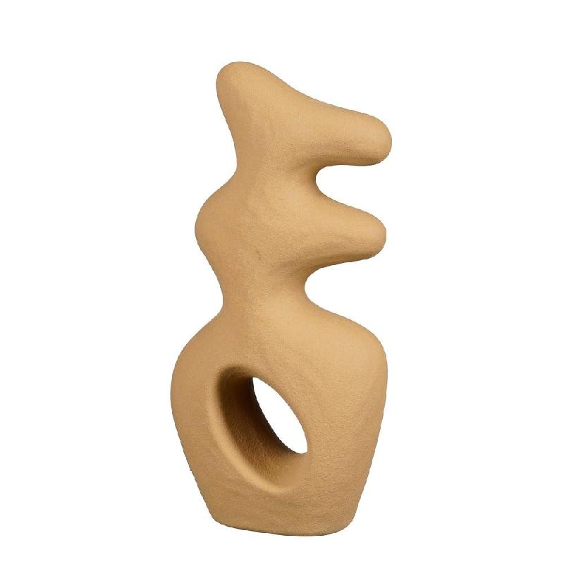 Statuette Sérénité marron 17x8,5x35 cm_0