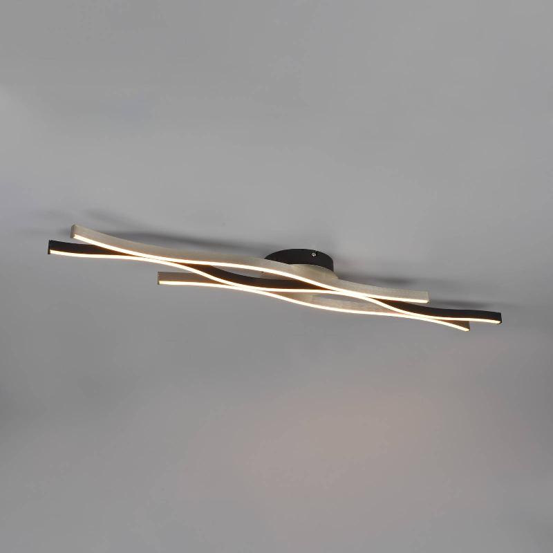 TRIO LIGHTING PLAFONNIER LED BLAZE, CCT, INTENSITÉ LUMINEUSE VARIABLE, ALUMINIUM