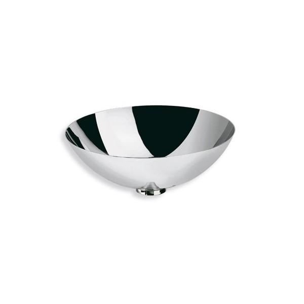 VASQUE INOX A POSER D.24 CM / H.12 CM AVEC BASE D'APPUI - CRISTINA ONDYNA VX124