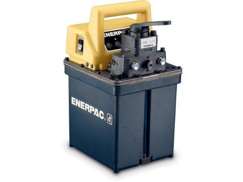 WEM1401E - Pompe hydraulique électrique immergée - 230V, 4/3 Distributeur manuel, Deux vitesses, Pour vérins double effet_0