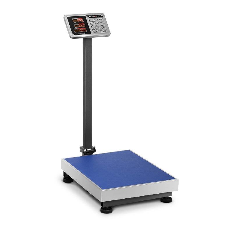 Balance plateforme en acier inoxydable - 150 kg / 20 g - 60 x 45 cm - Classe III - Réf : 14_0000638_0