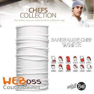 BANDEAU DE CHEF BUFF WHITE