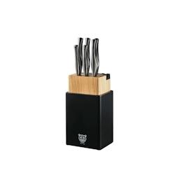 Bjorn Bloc couteaux de cuisine LARUS PORVOO - 8 pièces - gris 3701488307779_0