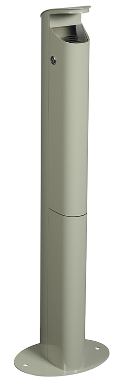 Cendrier sur pied - 2,5L - Acier traité anti-corrosion - Koa_0