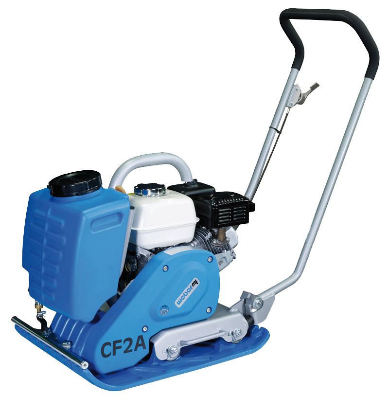 CF 2 A - Plaque vibrante Weber Maschinentechnik - force centrifuge 15 kN - 82 kg - moteur Honda GX160_0