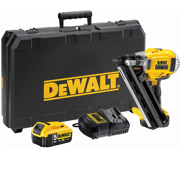 CLOUEUR DE CHARPENTE DCN692P2 + 10 BOÎTES DE POINTES – DEWALT