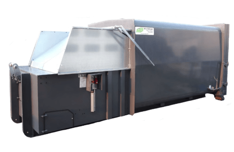 Compacteur monobloc pour les déchets industriels, les centres de distribution et les stations de déchets et de recyclage - LPC-L_0