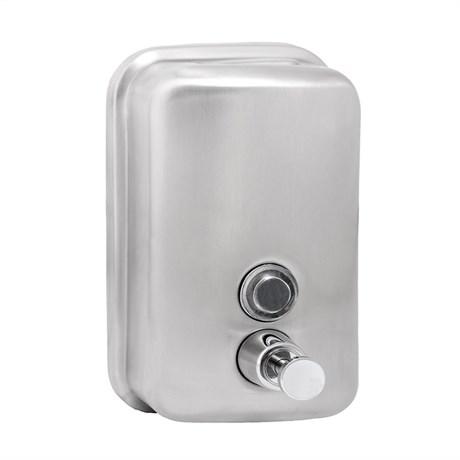 DISTRIBUTEUR DE GEL POUR MAINS 0,5 L 10.5X10X15 CM INOX ARGENTÉ