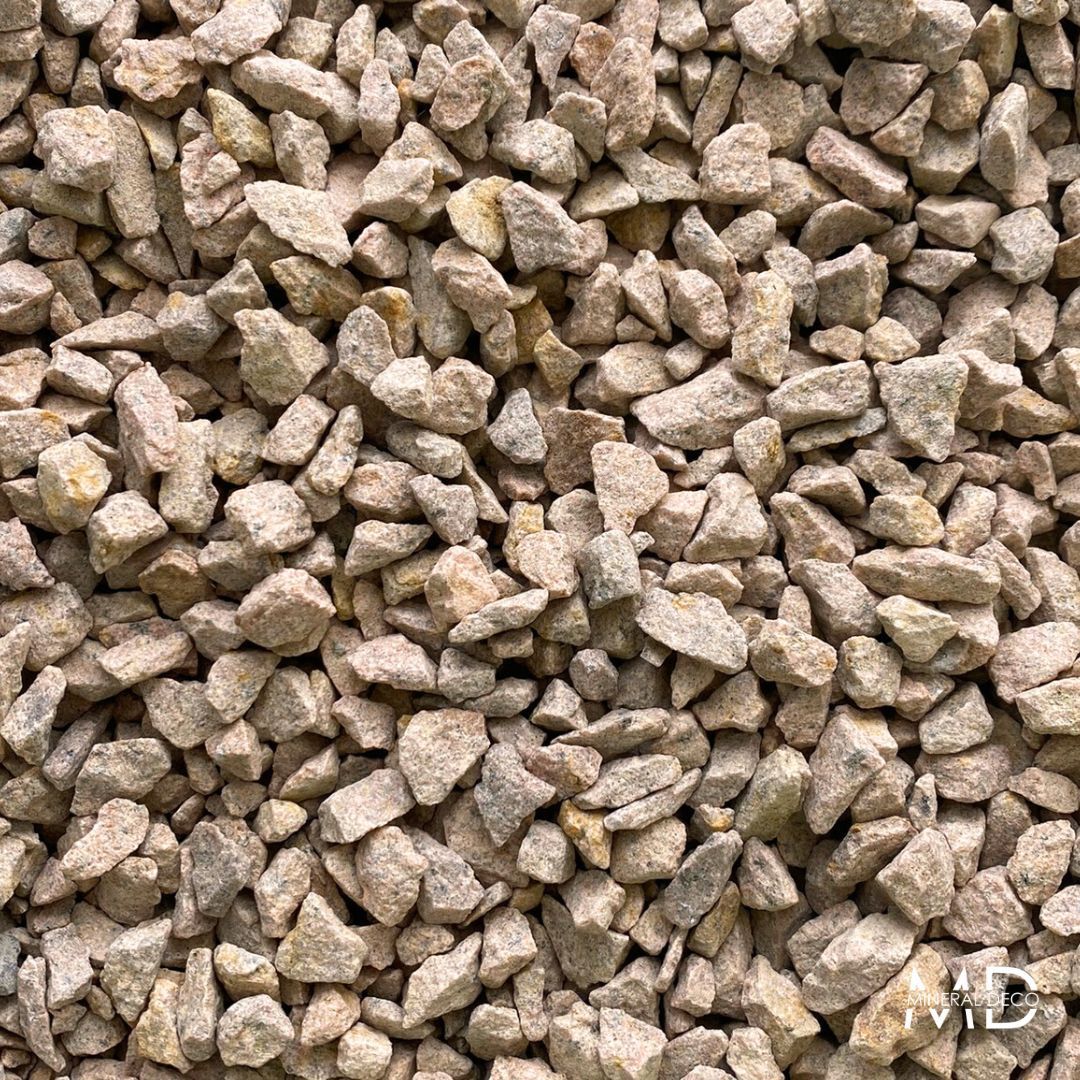 Gravier décoratif de granit rose 6/10 - VOLCANE - Nature granit, couleur rose, conditionnements variés_0