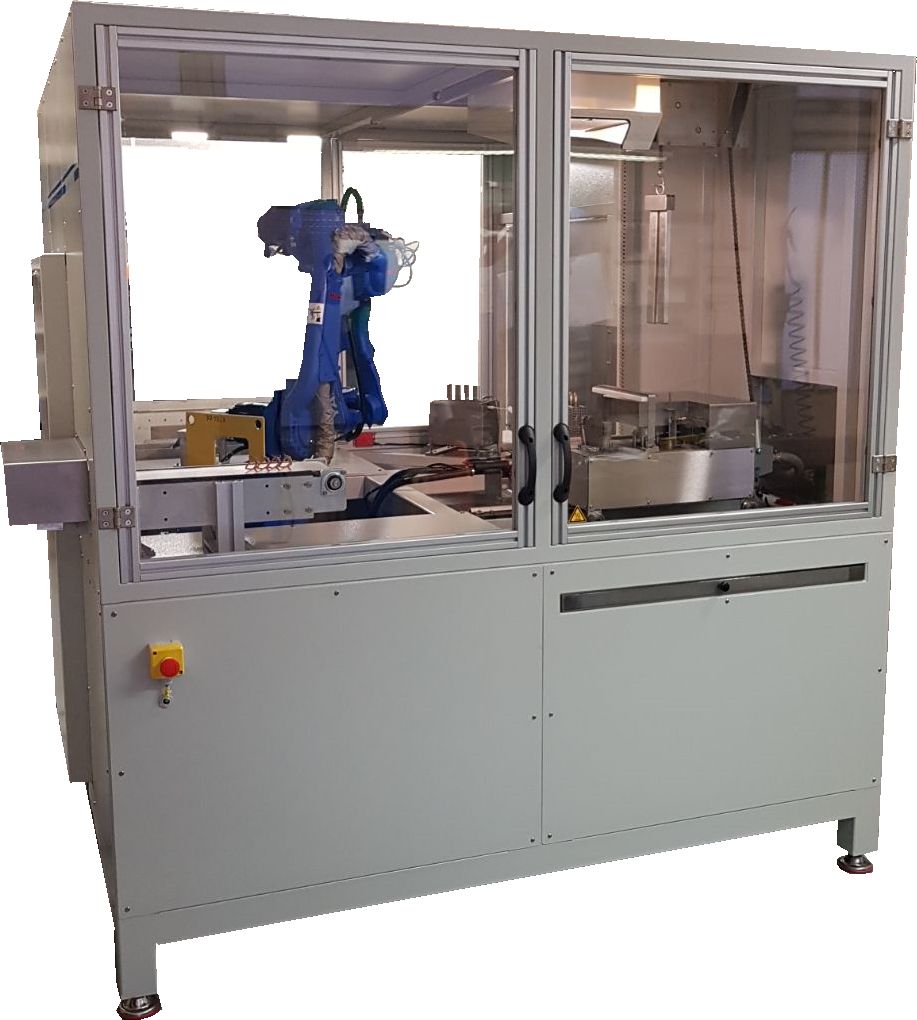 Ilot d'étamage robotisé - Cellule robotisée - 1.2 tonnes - 8 000 W - 380V TN_0