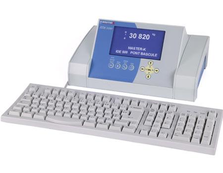 Indicateur de pesage IDé 500 - précision CE classe III - pour ponts bascules et plateformes_0