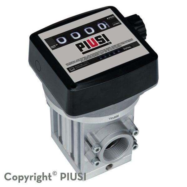 K700 - débitmètre mécanique carburant - piusi spa - liquide : gasoil - pression d'éclatement : 30 bars_0