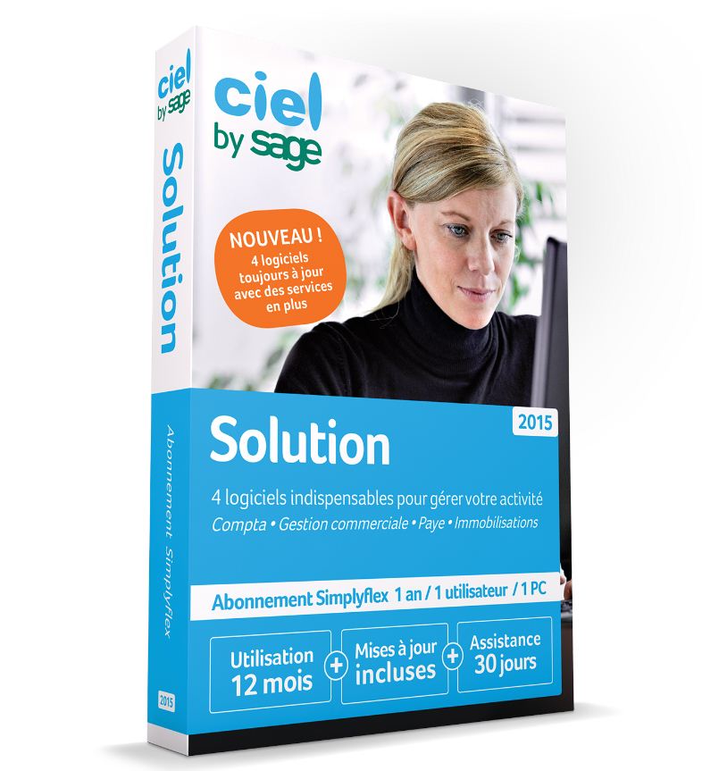 LOGICIEL SOLUTION SIMPLYFLEX 2015 - CIEL