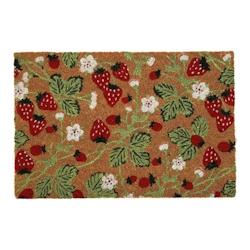 Paillasson en fibres de coco Fraises 60 x 40 cm Sil - multicolore 5024418608066_0