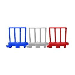 PLAST'UP ROTOMOULAGE Barrière de sécurité amovible france 2024-lot de 15 - MULTI - multicolore 0727156537890_0